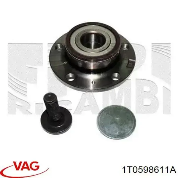 Compre 1T0598611A VAG Cubo traseiro