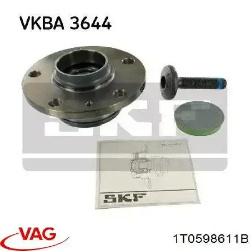 Задняя ступица 1T0598611B VAG