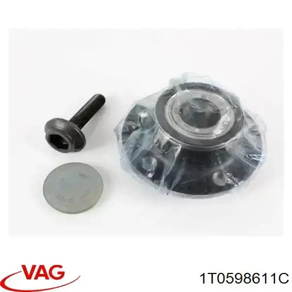 Купить 1T0598611C VAG Задняя шпиндель