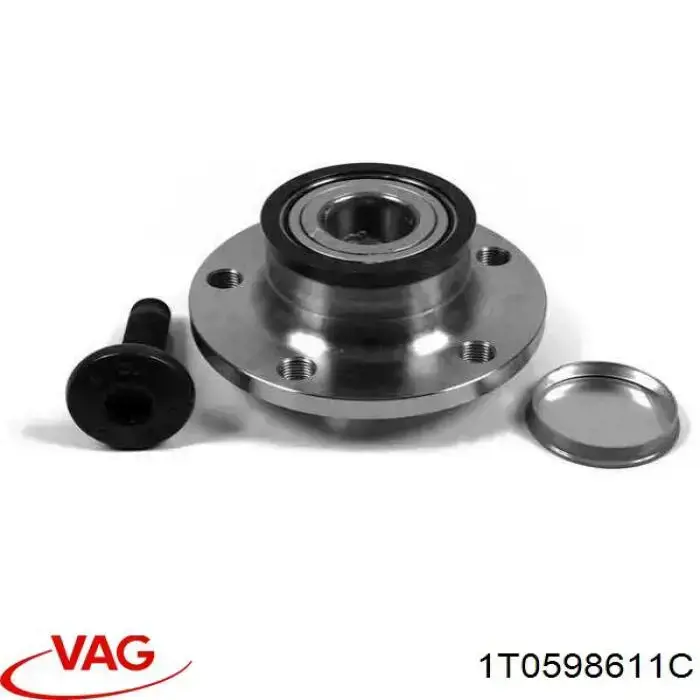 1T0598611C VAG Ступица задняя