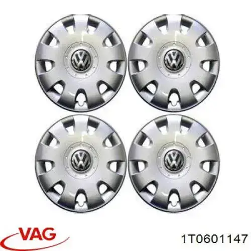 Купить 1T0601147QLV VAG Колпаки