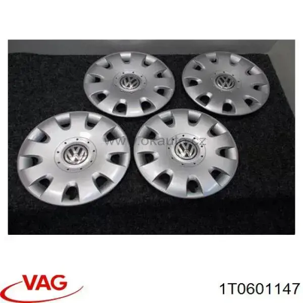 1T0601147 VAG Tapacubos de ruedas original y equivalente
