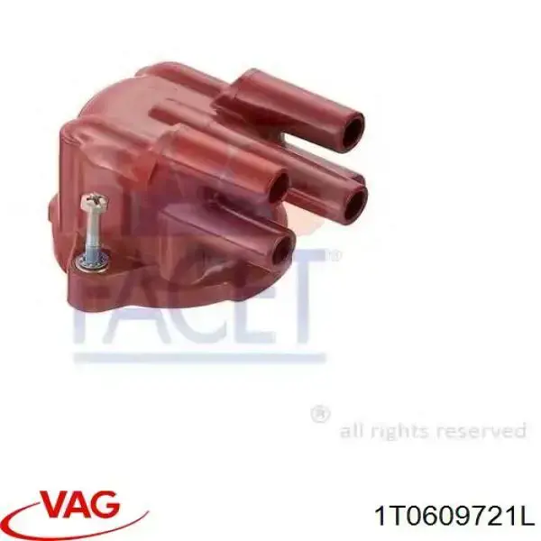 Трос ручного тормоза задний, правый/левый VAG 1T0609721L
