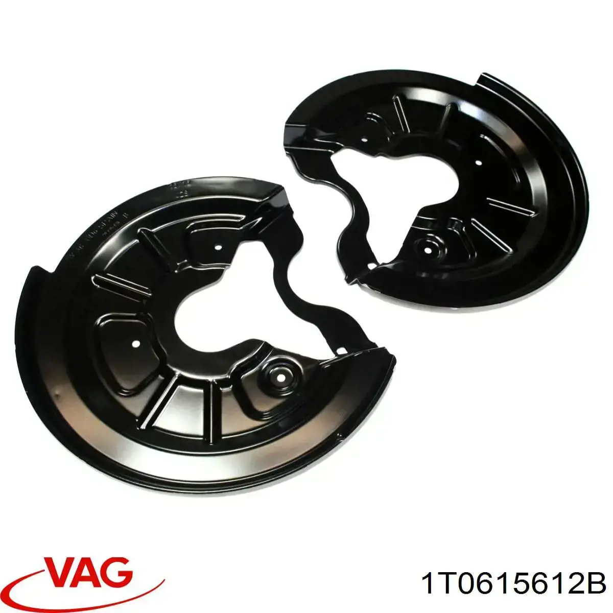 1T0615612B VAG proteção direita do freio de disco traseiro