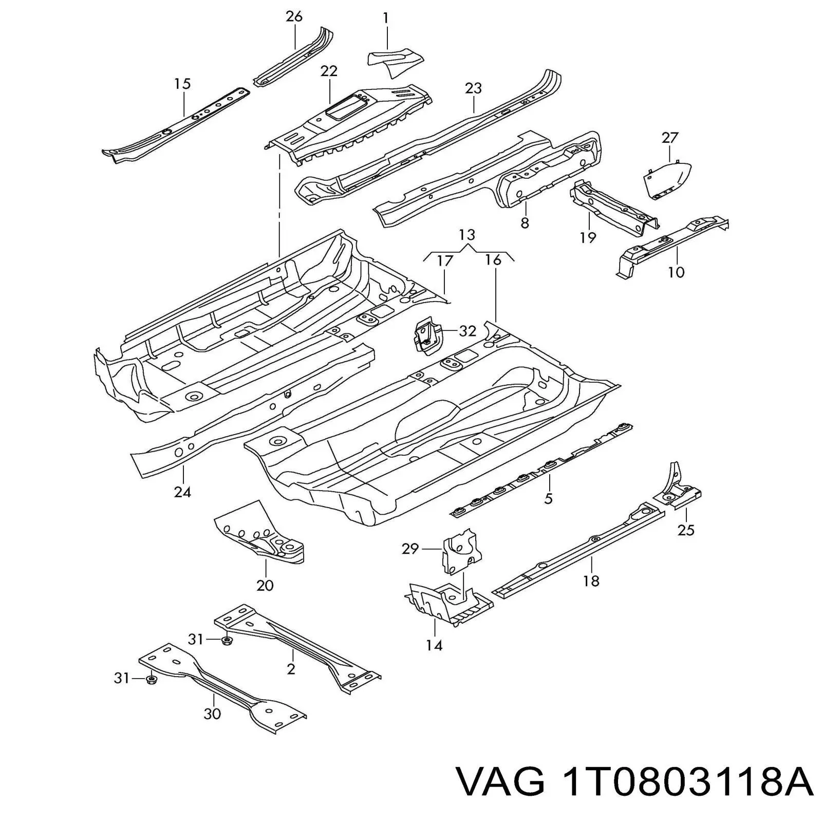 1T0803118A VAG 