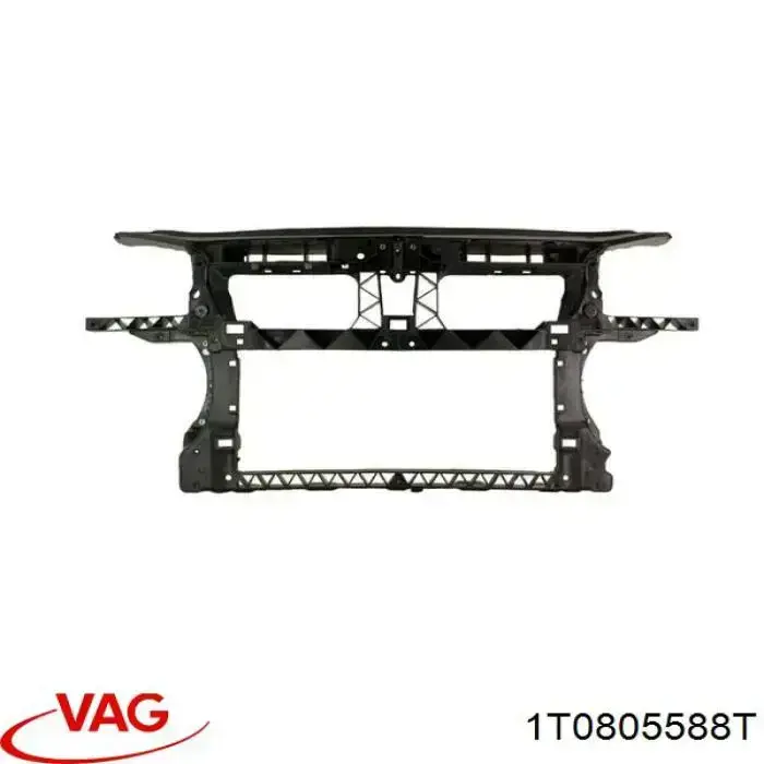 1T0805588T VAG suporte do radiador montado (painel de montagem de fixação das luzes)