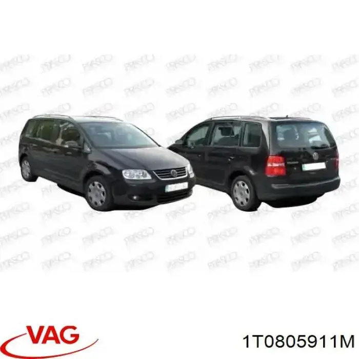  Подкрылок передний левый Volkswagen Caddy 3