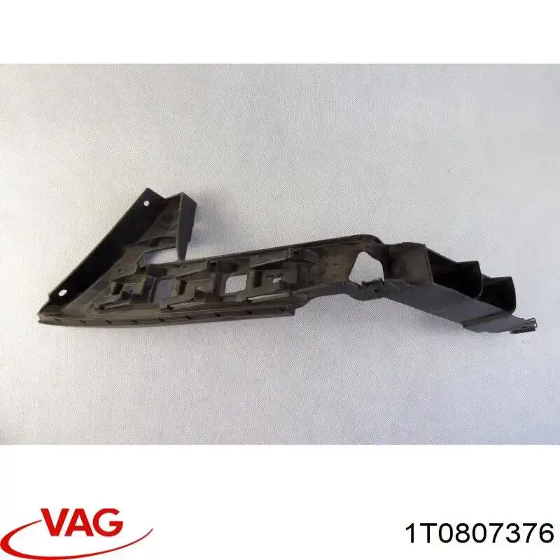 1T0807376 VAG Направляющая заднего бампера правая