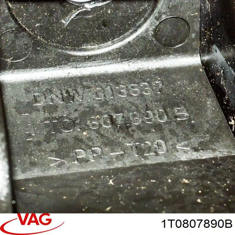 Купить 1T0807890B VAG Кронштейн бампера переднего правый