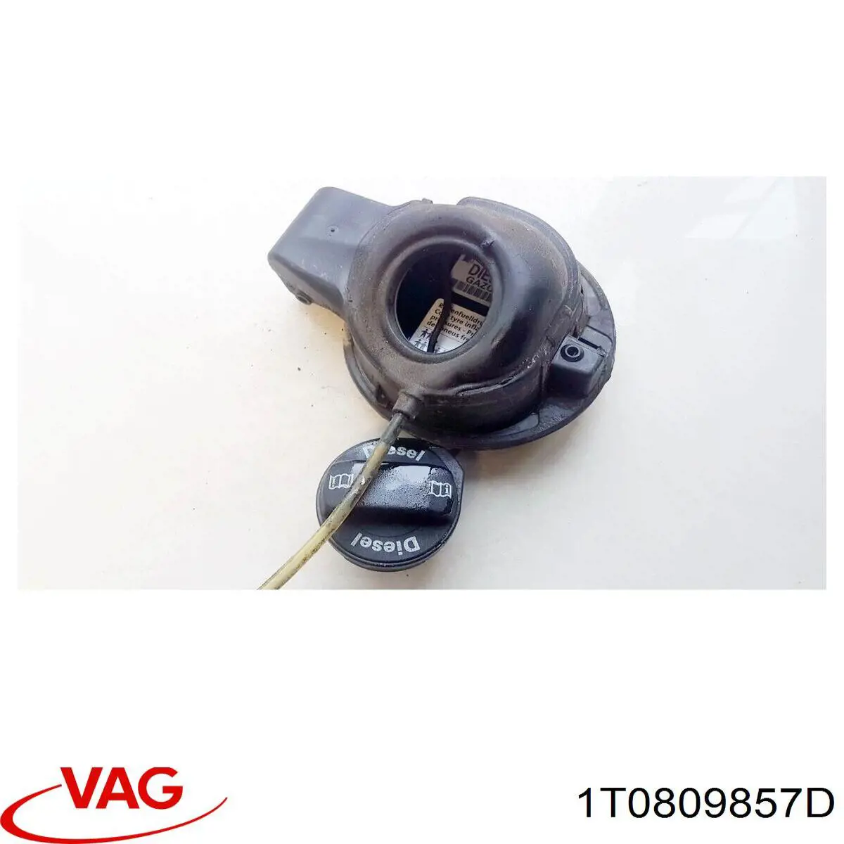 Alcapão do tanque de combustível para Volkswagen Touran II 1T3