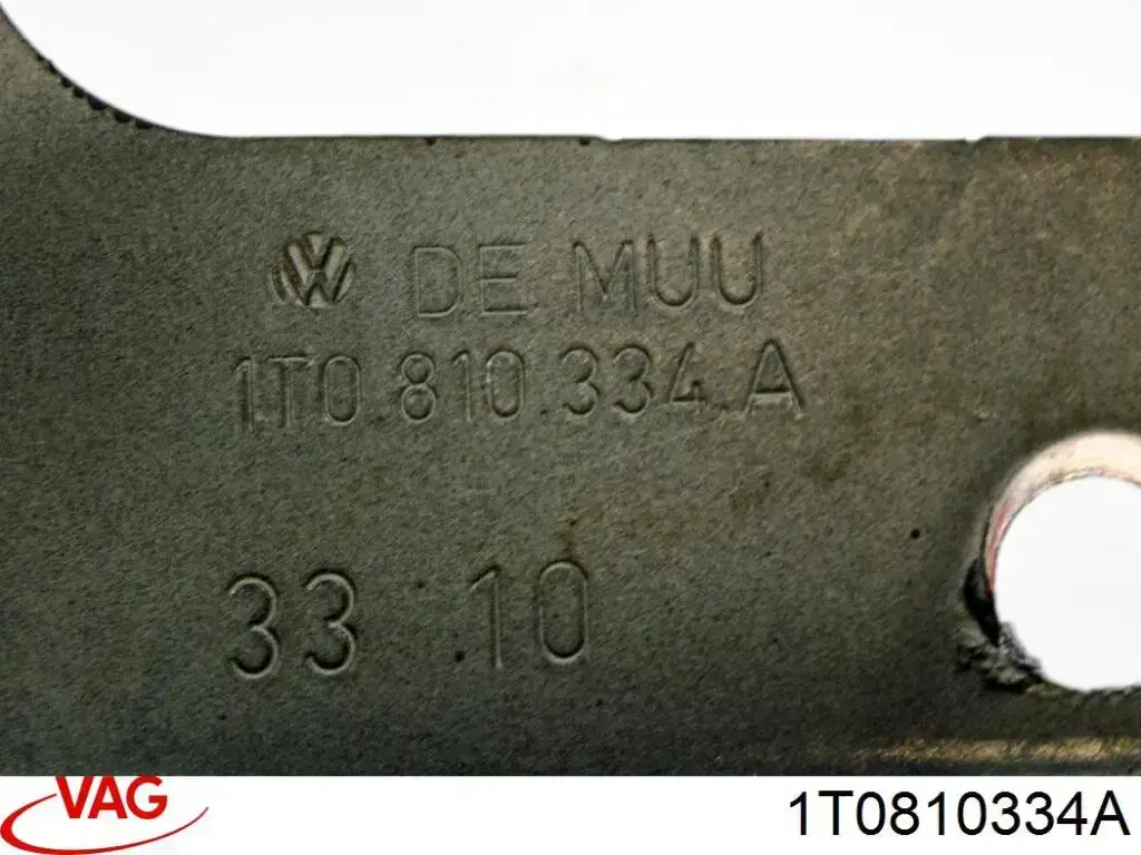 Кронштейн крепления крыла  переднего правого верхний VAG 1T0810334A цена, от 5.22 USD