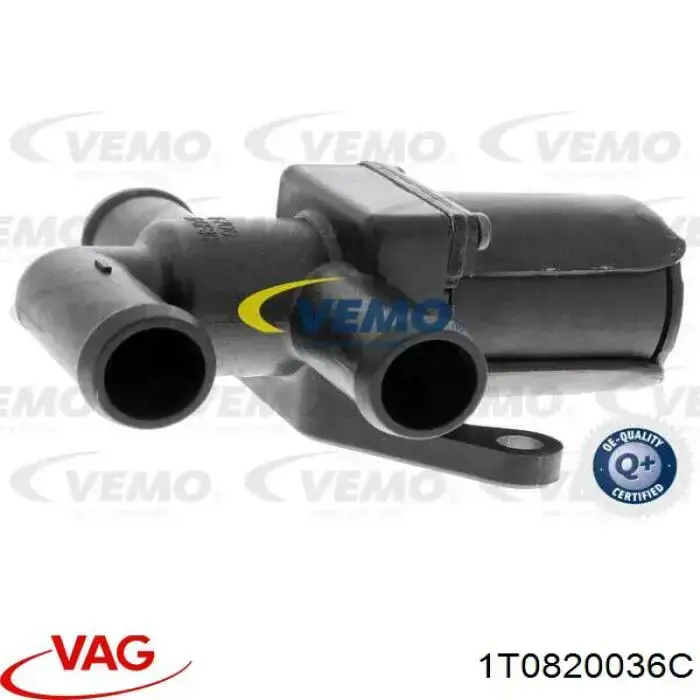 1T0820036C VAG Válvula de forno (de aquecedor)