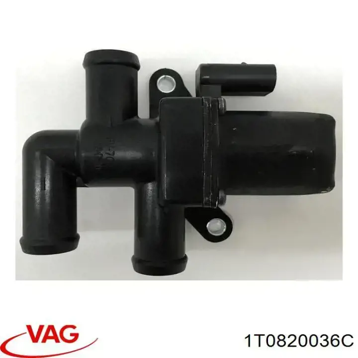 1T0820036C VAG Válvula de forno (de aquecedor)