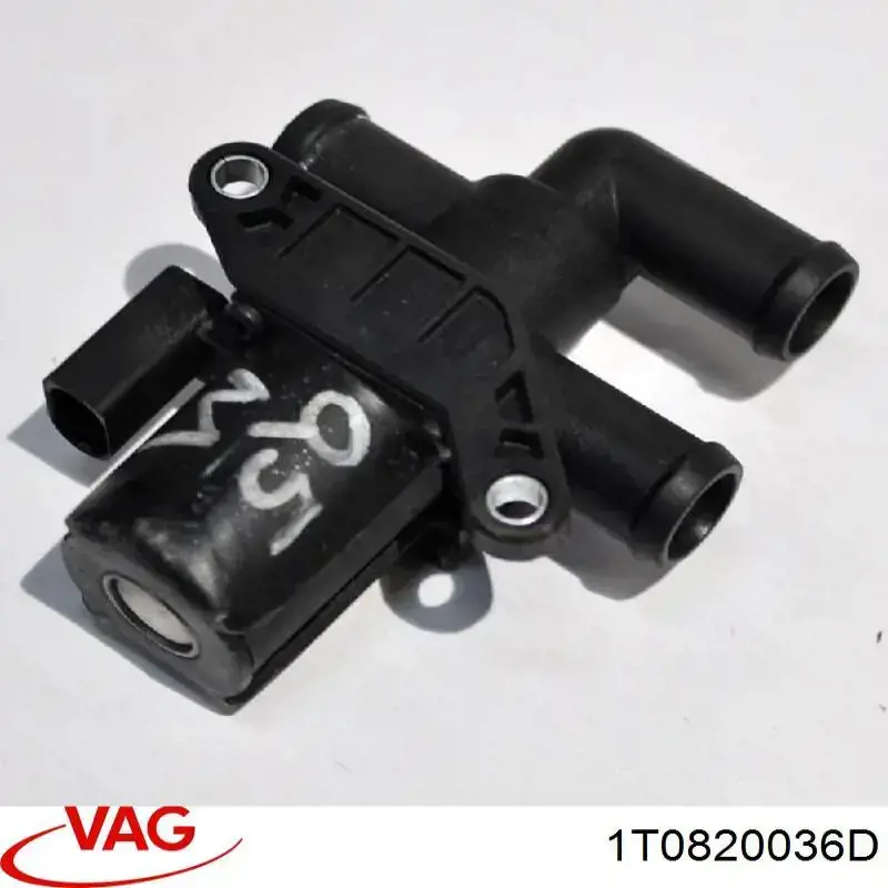 Válvula de forno (de aquecedor) 1T0820036D VAG