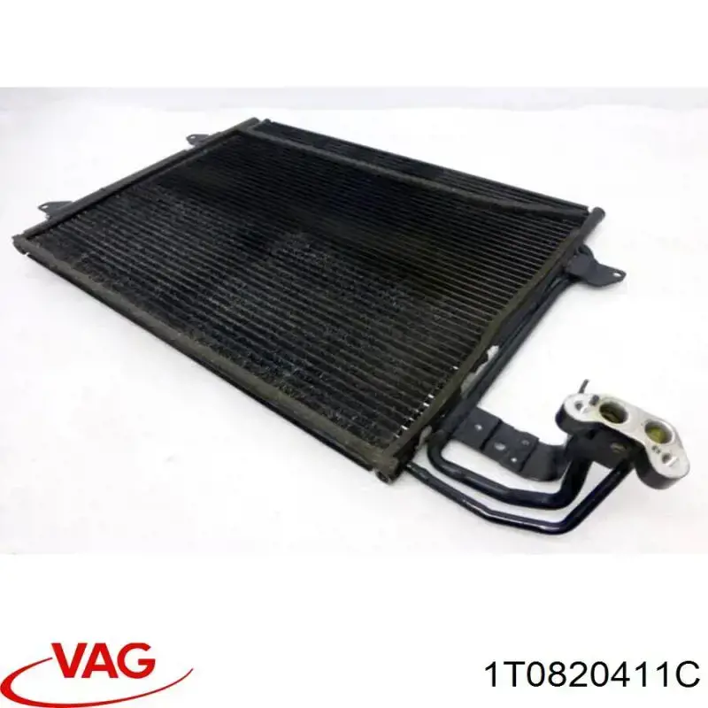 Купить 1T0820411C VAG Радиатор системы охлаждения кондиционера
