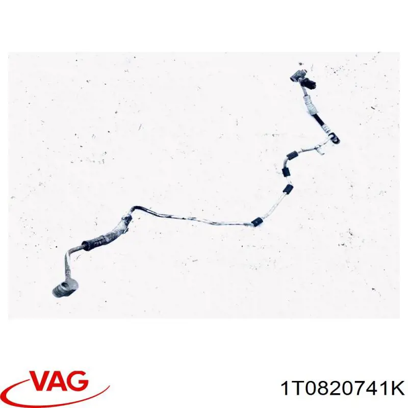 Шланг кондиционера, от радиатора к испарителю Thermotec KTT160187 цена, от 54.07 USD