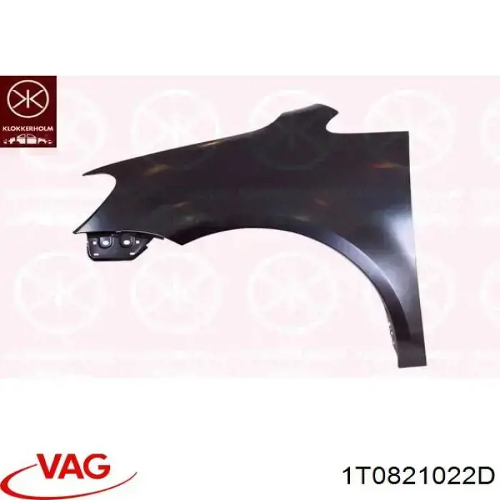 Купить 956302J Polcar Крыло переднее правое