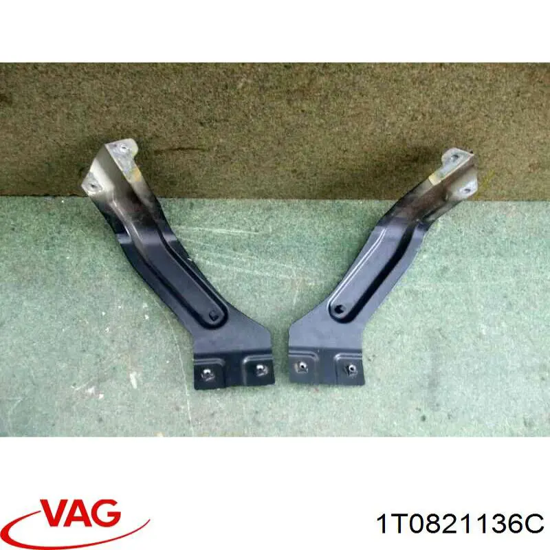 Кронштейн крепления крыла переднего правого передний VAG 1T0821136C цена, от 25.96 USD