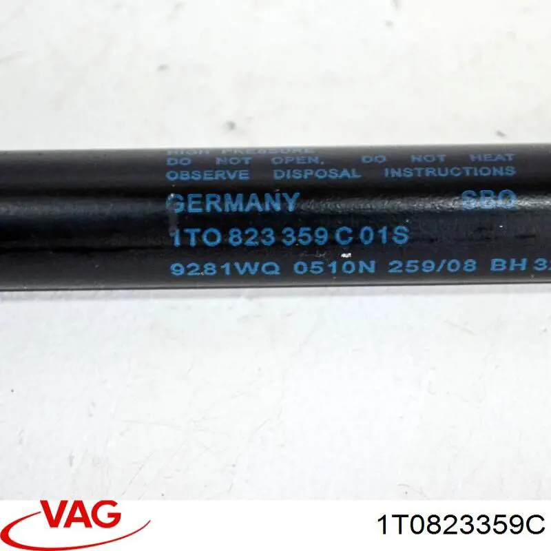 Купить 1T0823359C VAG Амортизатор под капот