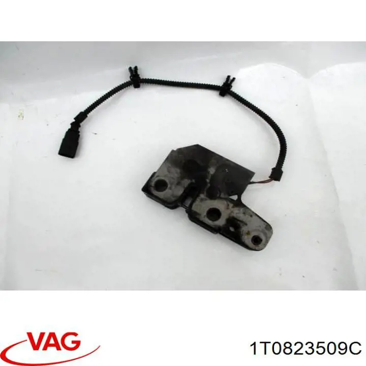 1T0823509C VAG Запор капота (замок и привод замка капота)
