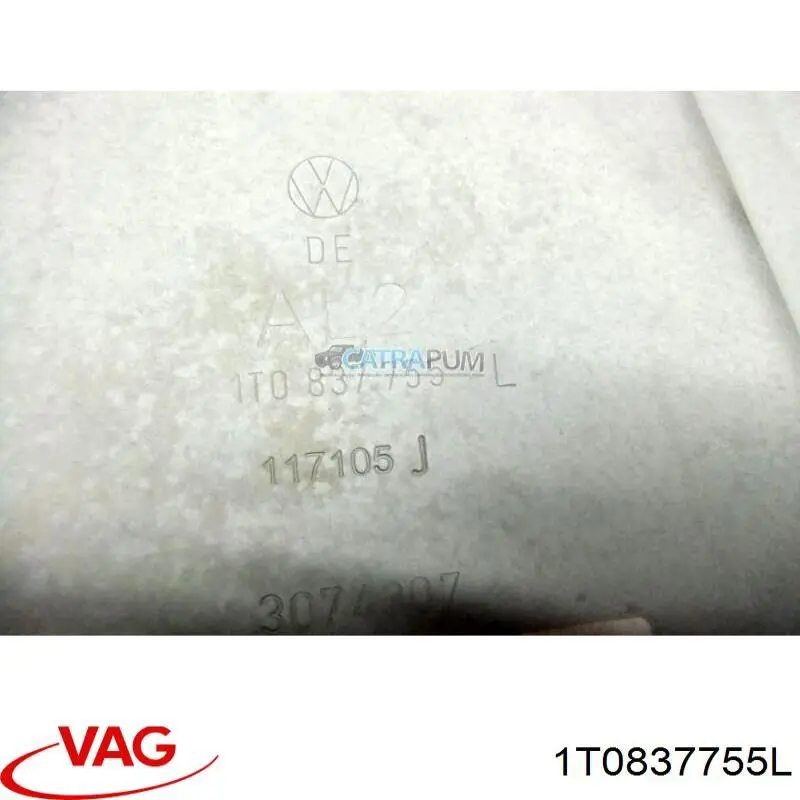 Купить 1T0837755L VAG Подъемник механический ветрового стекла