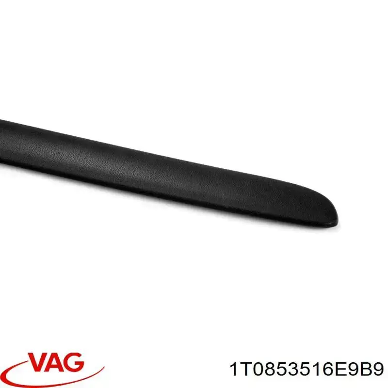 Купить 1T0853516E9B9 VAG Молдинг двери передней правой нижний