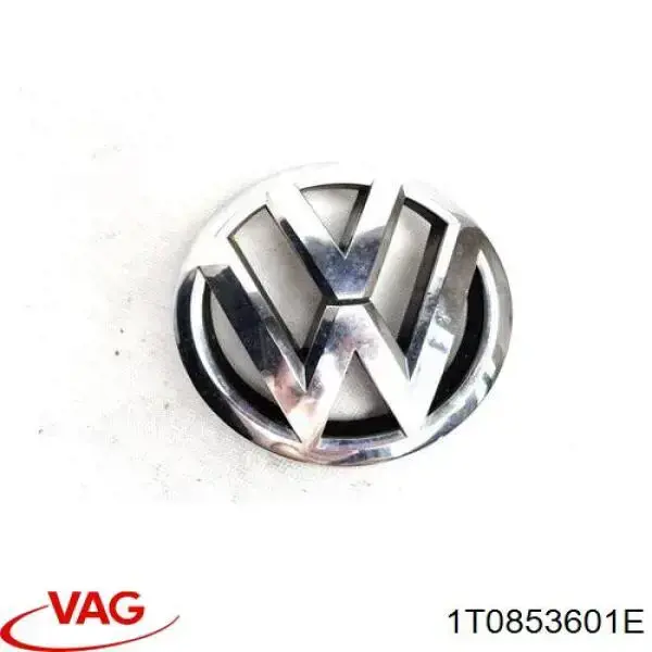 Эмблема решетки радиатора на Volkswagen Touran II 