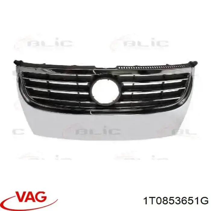 Купить 1T0853651G VAG Решетка радиатора