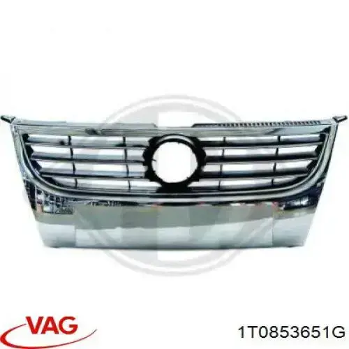 1T0853651G VAG Решетка радиатора