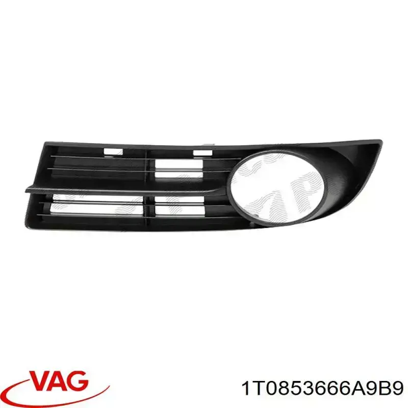 Решетка переднего бампера, правая Polcar 9575278 цена, от 5.68 USD