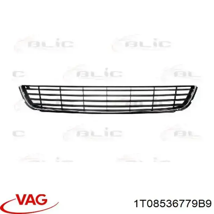 Купить 1T08536779B9 VAG Решетка переднего бампера, центральная