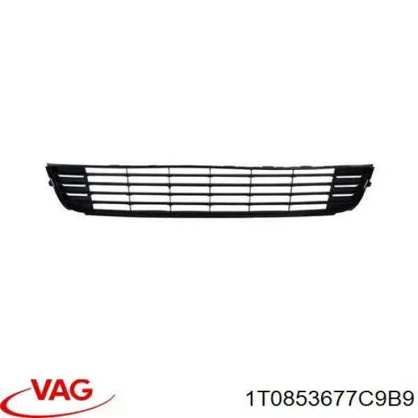 Решетка бампера переднего центральная VAG 1T0853677C9B9 цена, от 22.80 USD