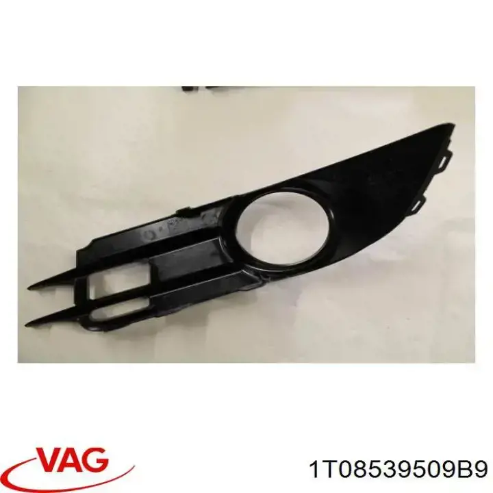 Решетка переднего бампера, левая VAG 1T08539499B9 цена, от 22.57 USD