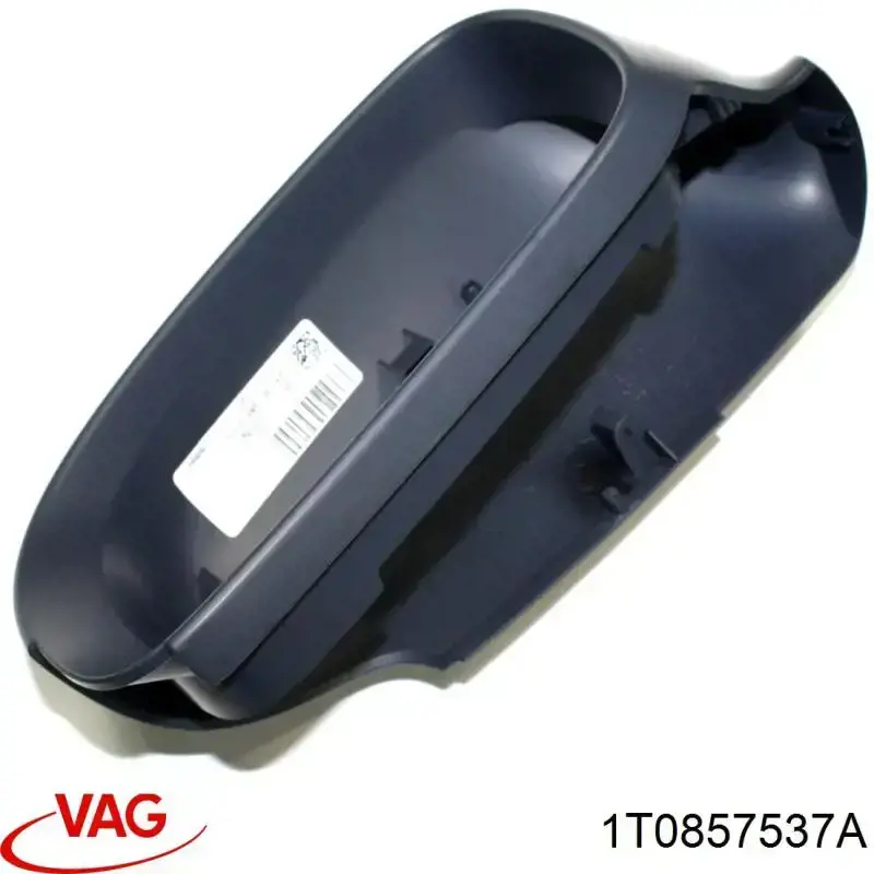 1T0857537A VAG Накладка зеркала заднего вида, левая