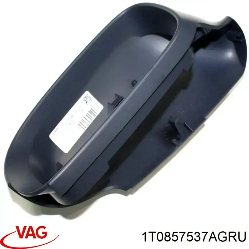 Купить 1T0857537AGRU VAG Накладка водительского зеркала