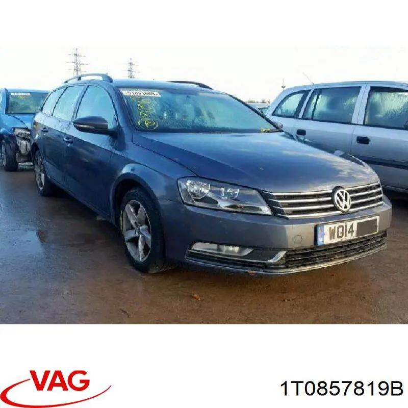Купить 1T0857819B VAG Регулятор высоты ремня безопасности передний левый
