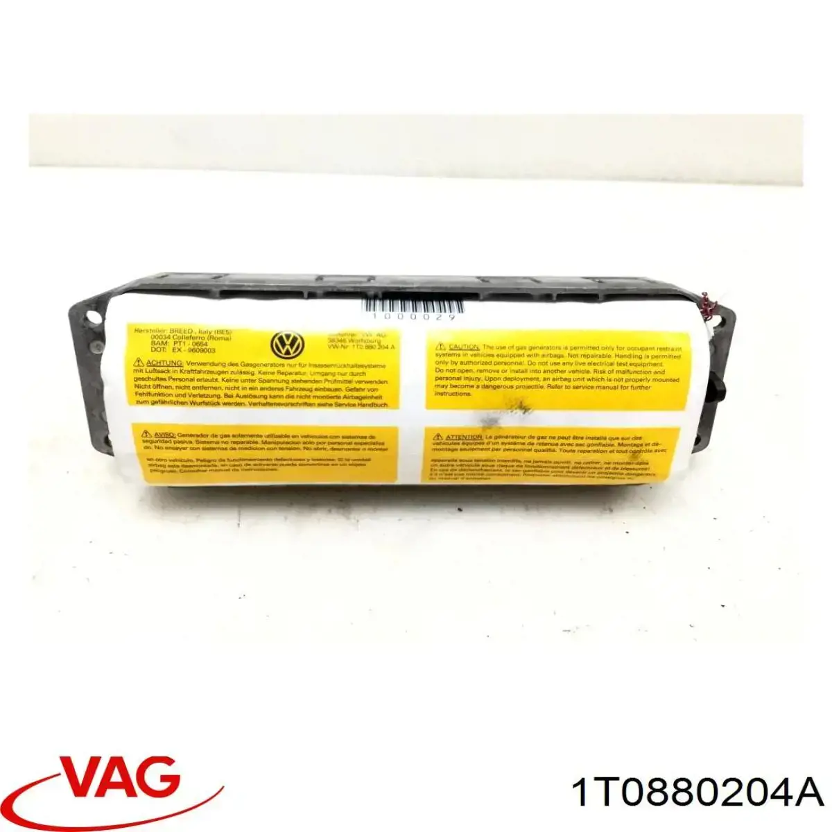 Подушка безопасности (AIRBAG) пассажирская VAG 1T0880204A цена, от 19.00 USD