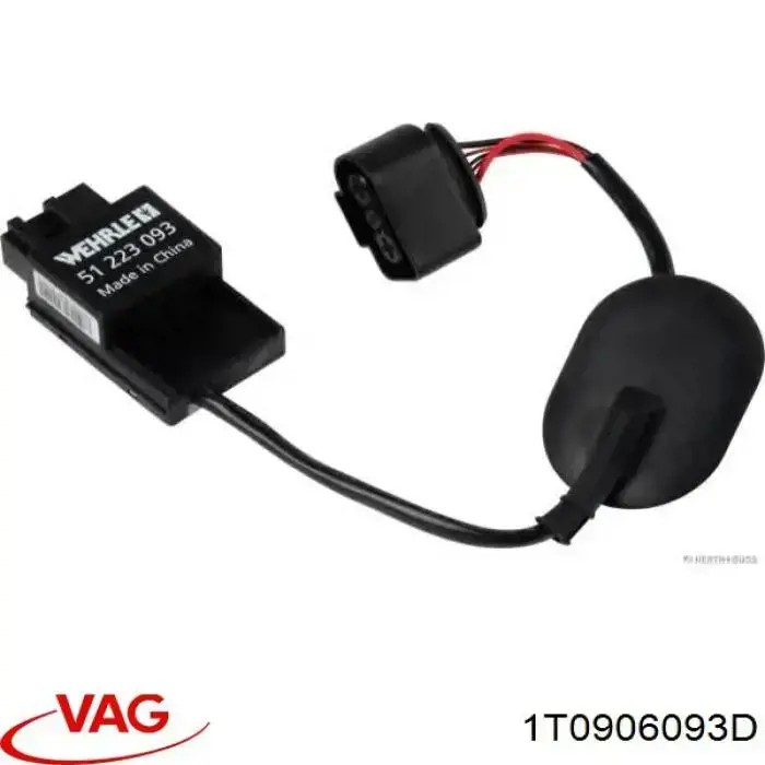 1T0906093D VAG модуль управления (эбу топливным насосом)