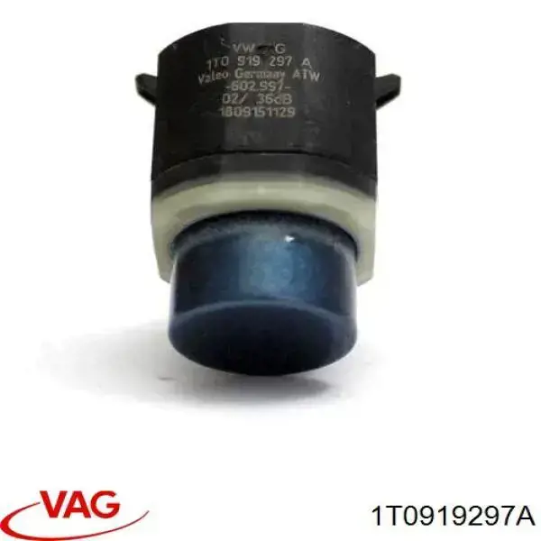 Датчик сигнализации парковки (парктроник), передний боковой VAG 1T0919297A