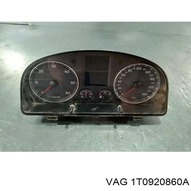 Приборная доска (щиток приборов) VAG 1T0920860A цена, от 33.81 USD