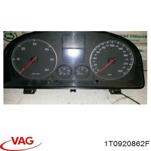 Купить 1T0920862F VAG Панель приборов