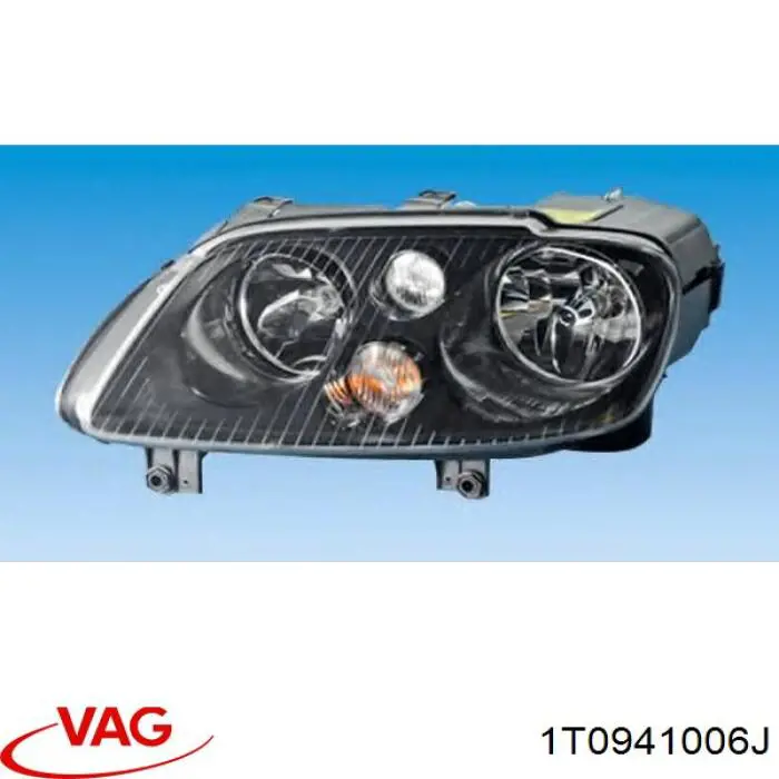 Правая блок фара VAG 1T0941006J цена, от  