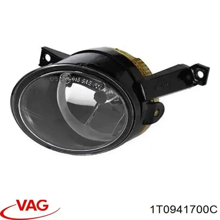 Фара противотуманная правая 1T0941700C VAG