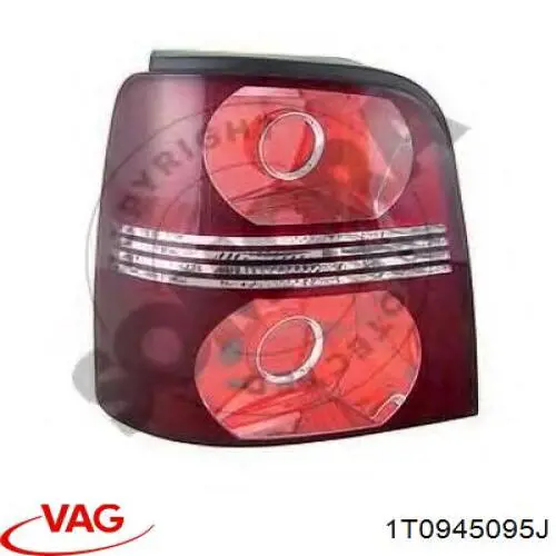 Задняя левая фара VAG 1T0945095J цена, от 68.26 USD