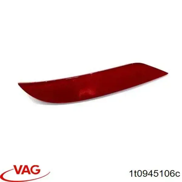 Катафот (отражатель) заднего бампера правый VAG 1T0945106C