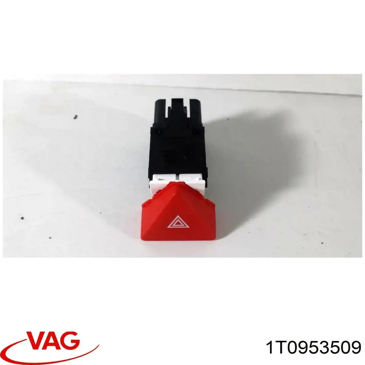 Botão de ativação do sinal de emergência para Volkswagen Caddy III 2KB, 2KJ, 2CB, 2CJ