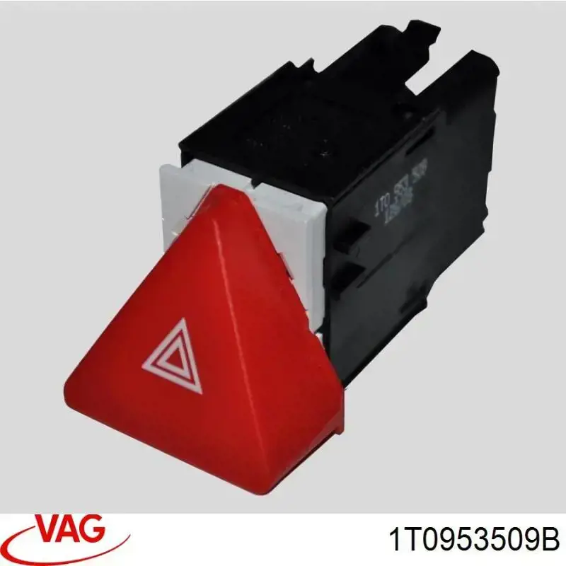 Кнопка включения аварийного сигнала VAG 1T0953509B