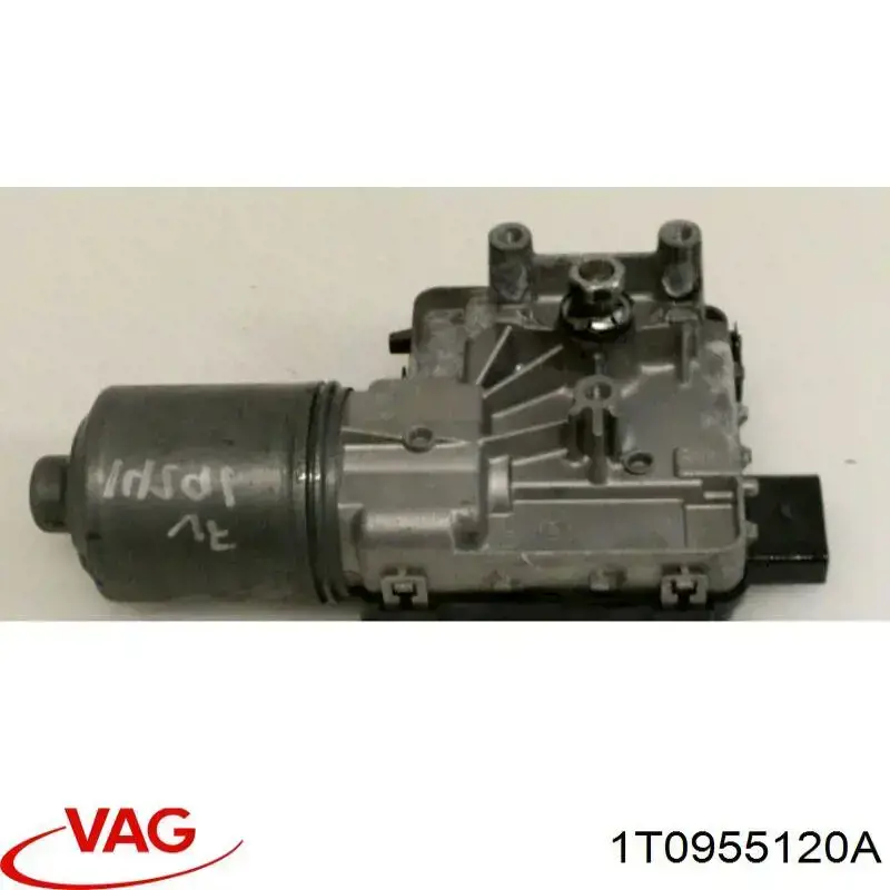 1T0955120A VAG Мотор стеклоочистителя лобового стекла правый