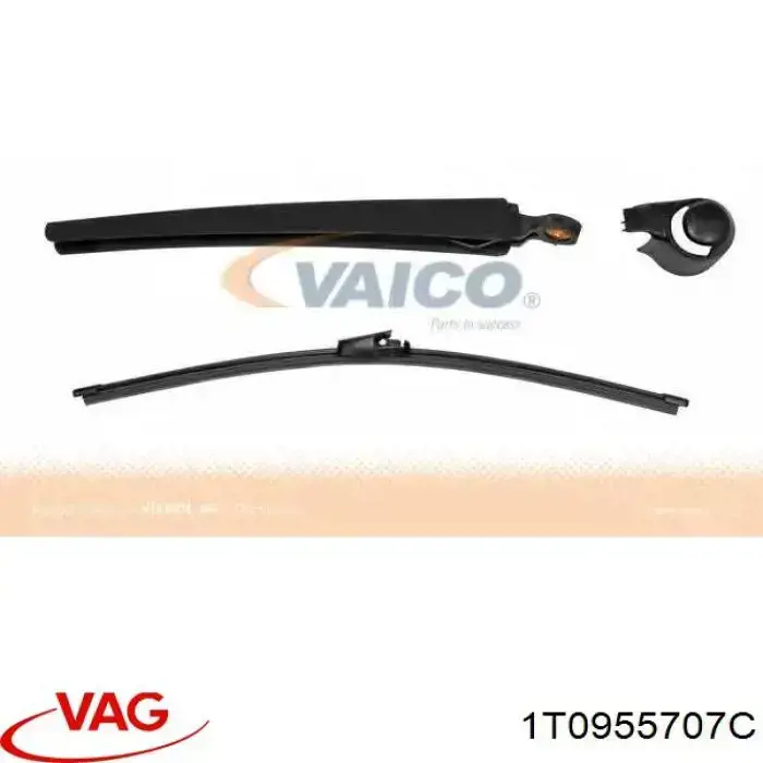 1T0955707C VAG Рычаг-поводок дворника заднего стекла