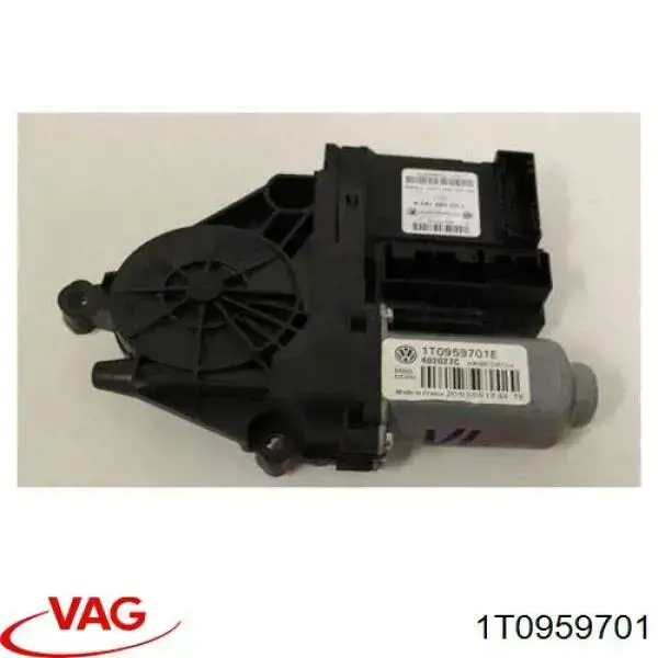 Мотор стеклоподъемника двери передней левой 1T0959701 VAG